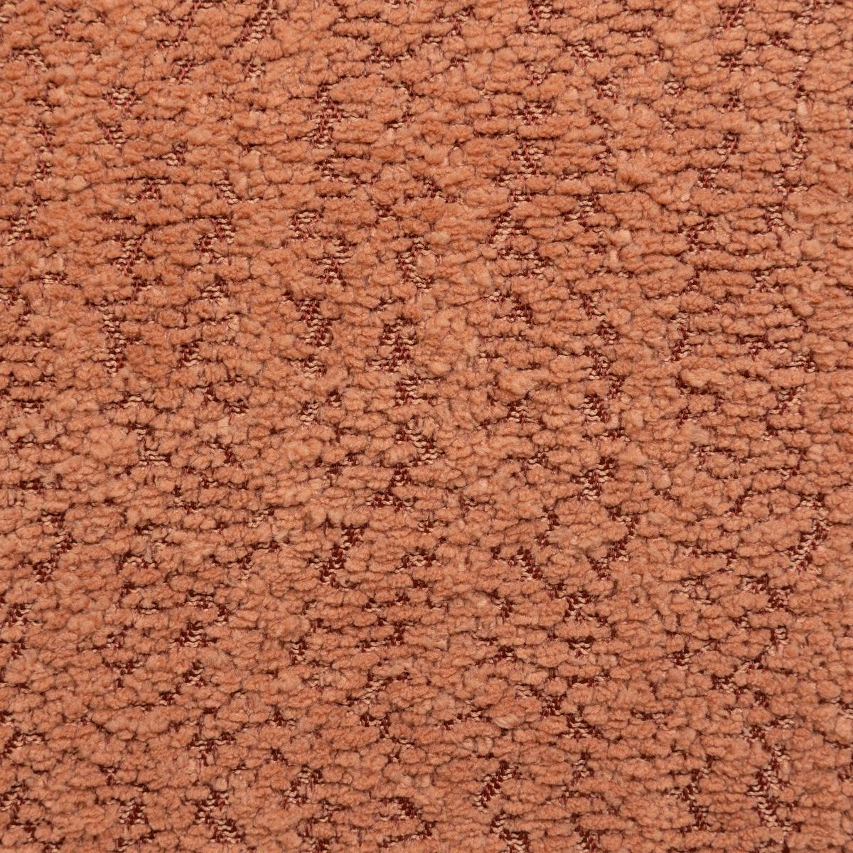Coussin bouclette Soana terracotta 45x45cm - Atmosphera créateur d'intérieur - 5