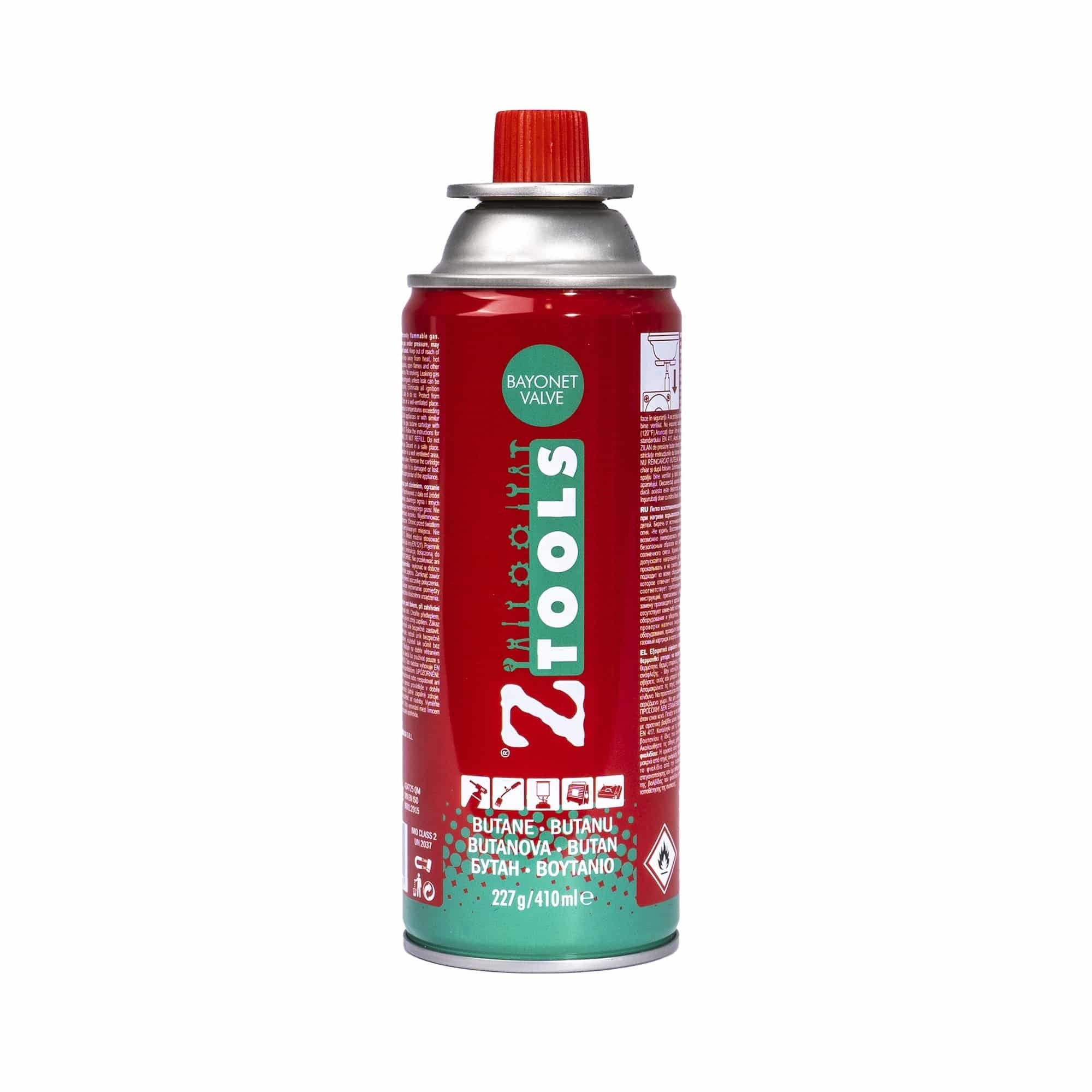 Butelie gaz spray pentru aragaze portabile, 227g - 410ml