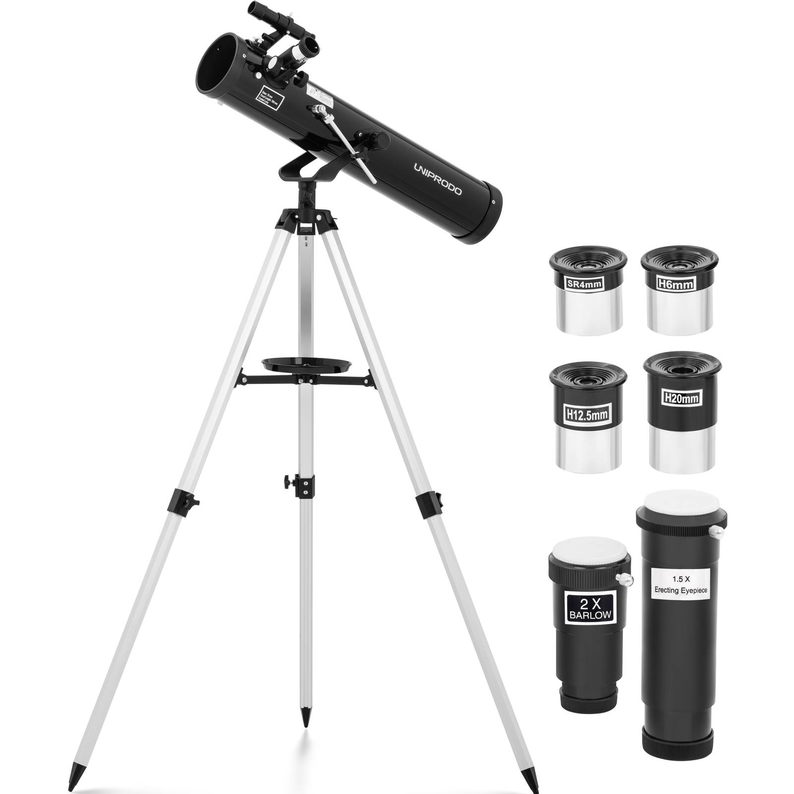 Telescopio Astronomico HSL 150EQ Per Adulti - Riflettore Newtoniano Con Filtri Colore