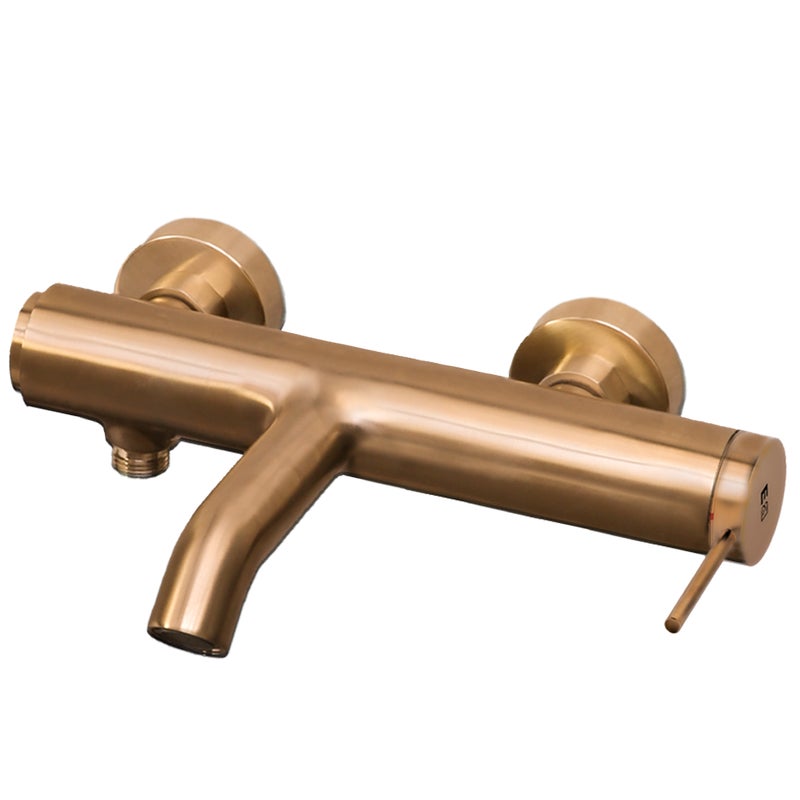 Luisa mieszacz wannowo-prysznicowy mechaniczny miedź szczotkowana