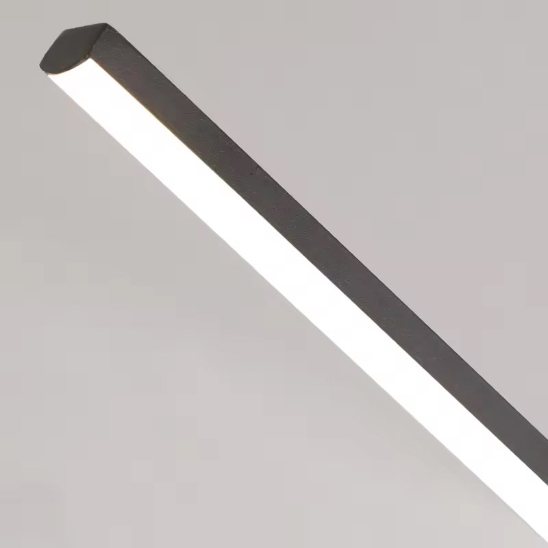 Suspension Moderne 100CM LED Salle à Manger Cuisine Salon | Éclairage Blanc Froid Déco Intérieure | Longue Lampe Plafonnier Élégante - 7