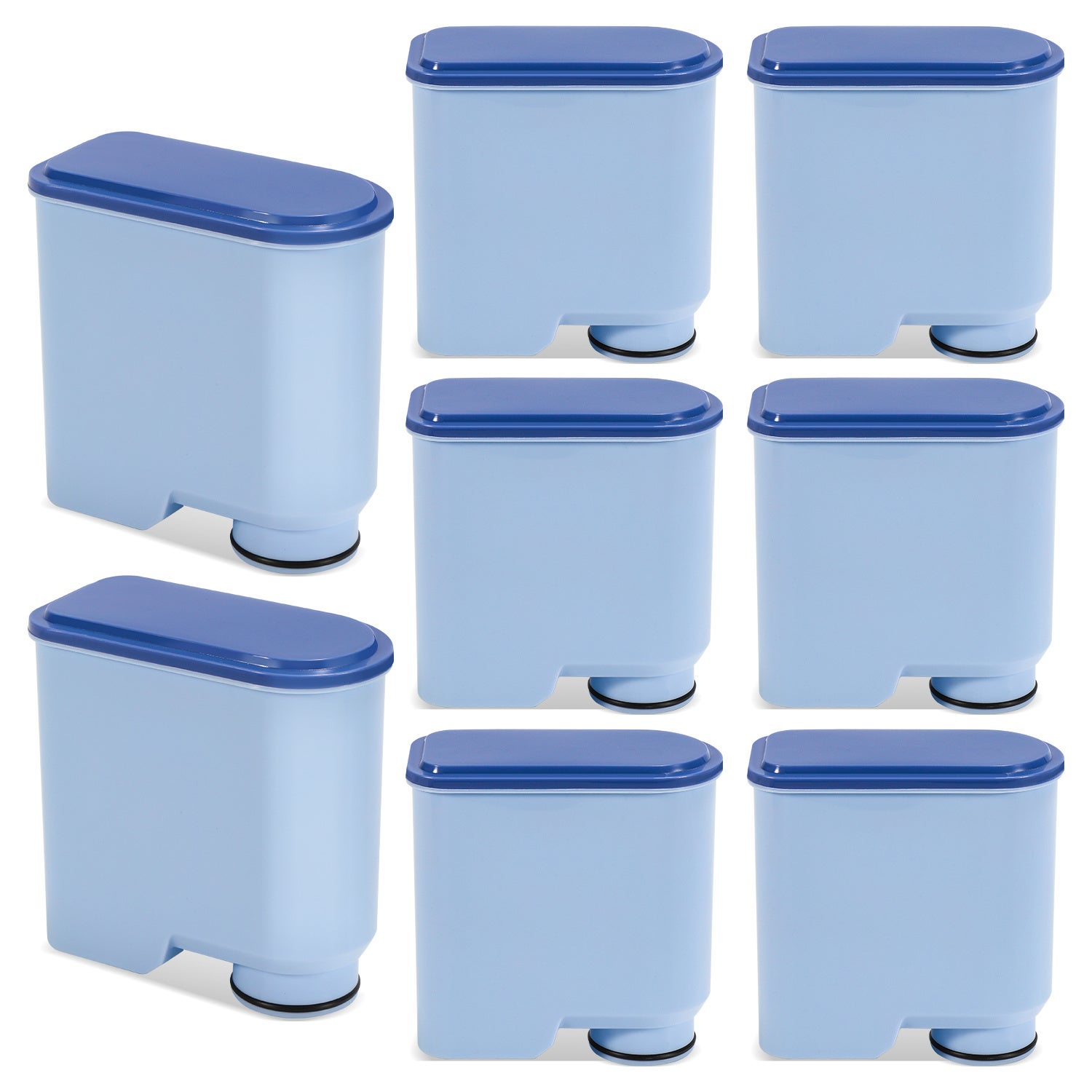8x wymienny filtr wody Waterdrop kompatybilny z filtrem przeciwwapiennym Philips® AquaClean® CA6903/10 CA6903/22 CA6903, redukuje zawartość kamienia