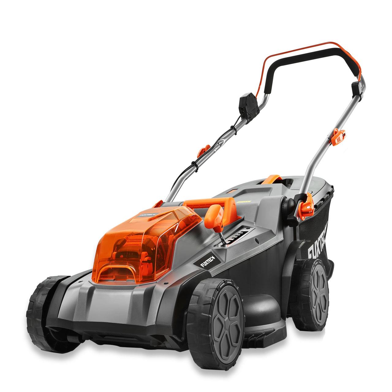 Tondeuse à Gazon Sans Fil 40V FUXTEC FX-E2RM43 – Largeur 43 cm, 2 Batteries 4Ah, Double Chargeur, Bac 40L - 7