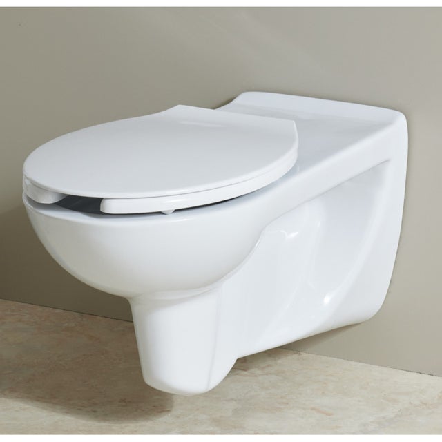 Cuvette WC suspendu sans bride 72 CM allongée PMR (pour personne à mobilité réduite)