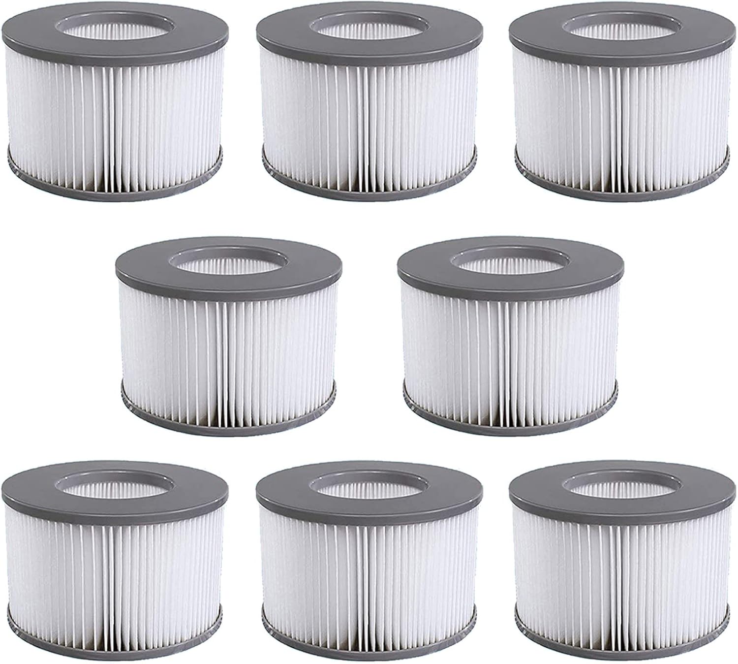 Opakowanie 8 wkładów filtracyjnych do basenów Whirlpool MSPA – Filtry i spa do łodzi – modele z 2020 r. i nowsze