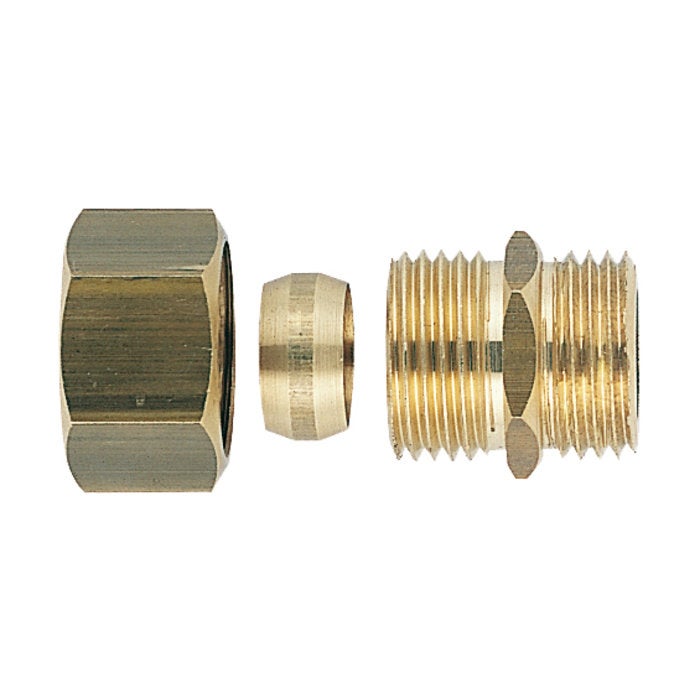 Raccord bicône droit laiton M 1/2' Diamètre 14 mm — free download