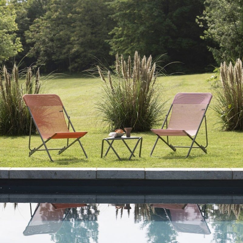 Transat jardin pliant multi-positions : Largeur 58 cm - MAXI TRANSAT - 4