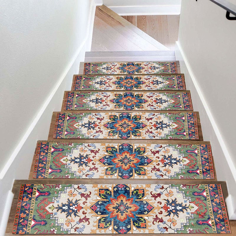 Lot De 15 Tapis D'escalier Antidérapants Intérieurs - Couleur Beige - Marque Uxcell
