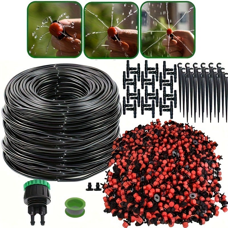 30 Pièces Kit D'irrigation,Kit D'irrigation Automatique,Connecteur