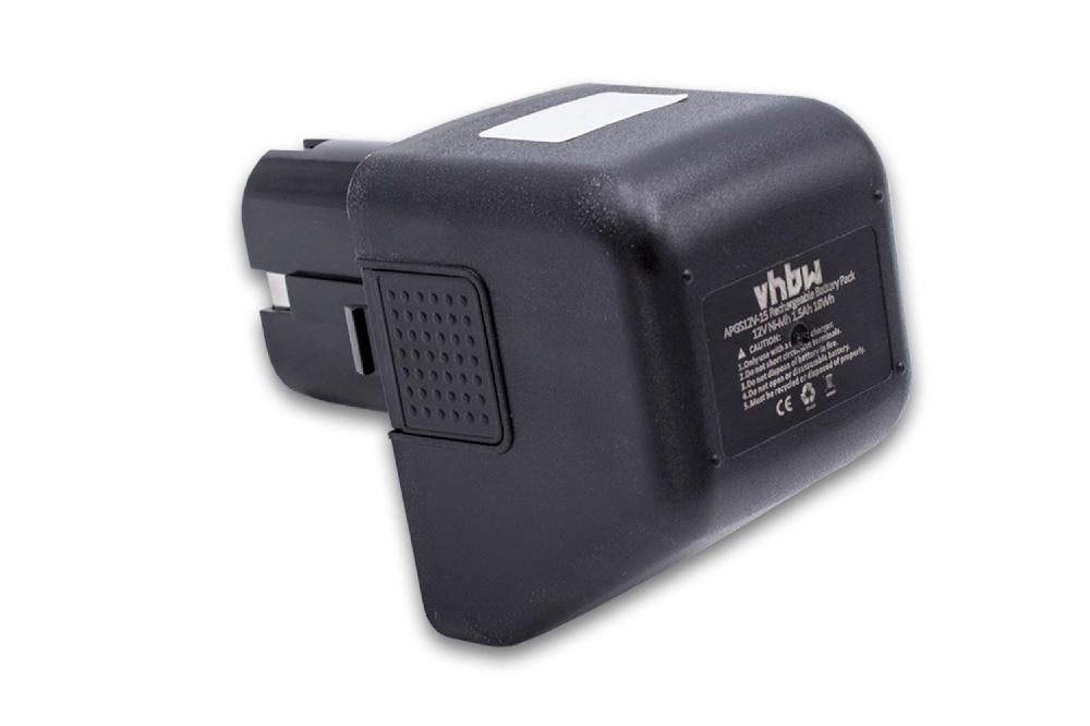 vhbw Batterie remplacement pour Gesipa 70291510061 pour outil électrique (1500 mAh, NiMH, 12 V) - 2