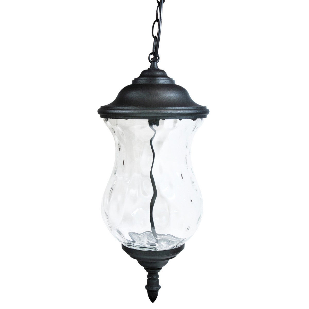 Lampa sufitowa zewnętrzna MARSYLIA LED 9W Ciepła biel 370lm czarny mat wym:109x20x20cm IP43 Polux