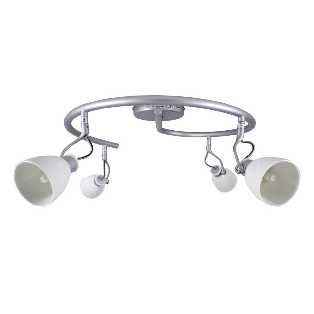 Philips Massive Nori Deckenleuchte – 4x40 W G9, 230 V, Rostfarben, Inkl. Glühlampe, Mehrfach-Spot