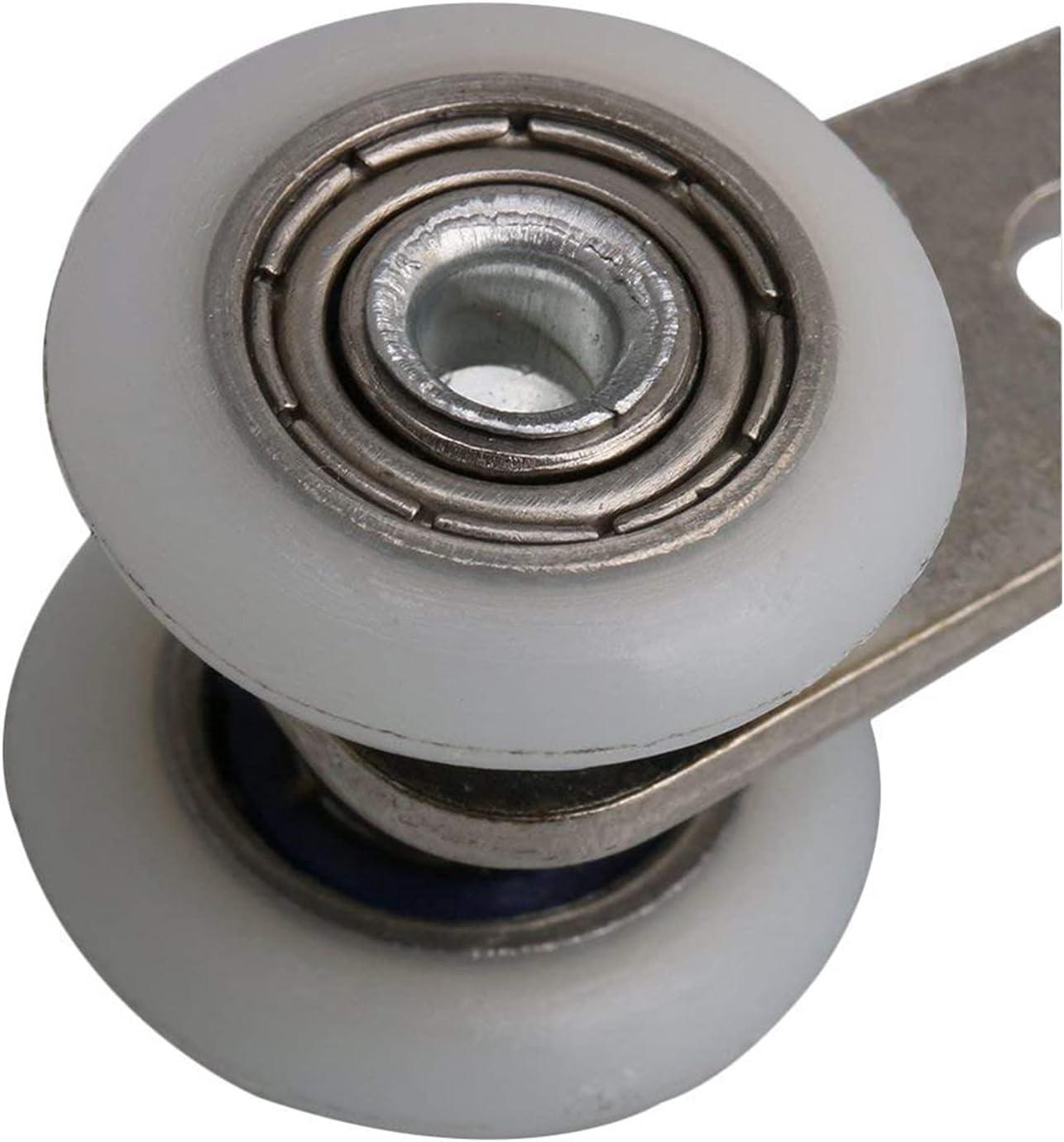 Accessoire de porte coulissante Lot De 10 Roulettes Pour Baies Vitrées Ou Portes Coulissantes - En Métal Et En Plastique - 4,5 X 1,9 Cm - 4