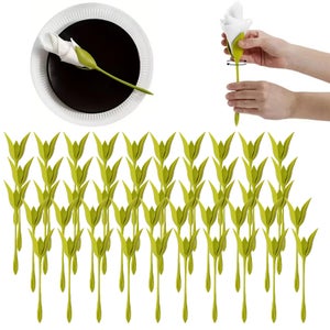 WedDecor Tovaglioli da tavola in velluto nero da 50 cm, per casa, hotel, cene, matrimoni, banchetti, feste, eventi, bordi orlati, leggeri e lavabili in lavatrice, 4 pezzi