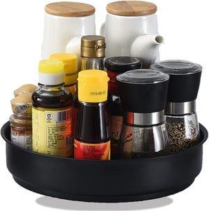 Portaspezie Girevole 3 Piani In Acciaio - Organizer Regolabile Per Cucina, Cosmetici - Foto 8