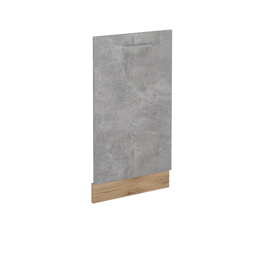 Vicco Panel przedni zmywarki R-Line, Beton, 45 cm bez blatu roboczego