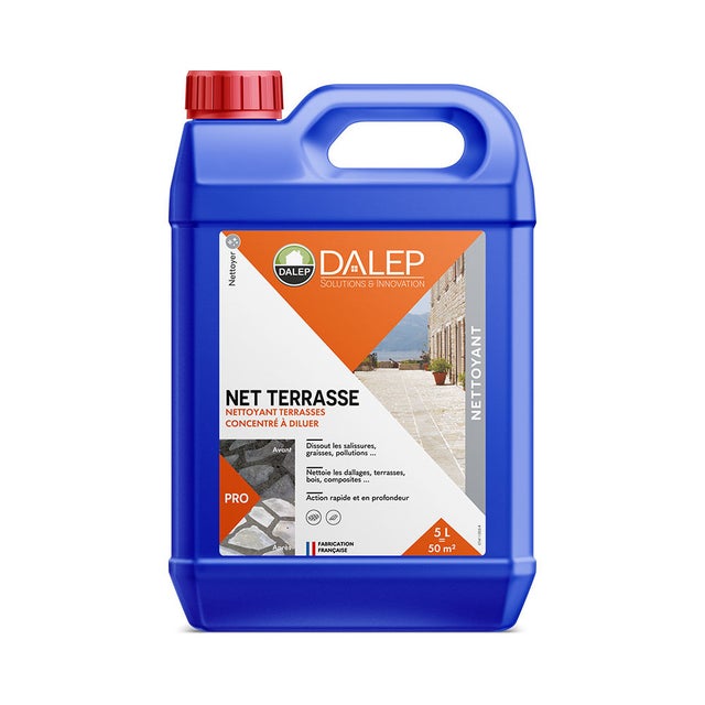 Nettoyant terrasse concentré DALEP NET TERRASSE 5 L bidon