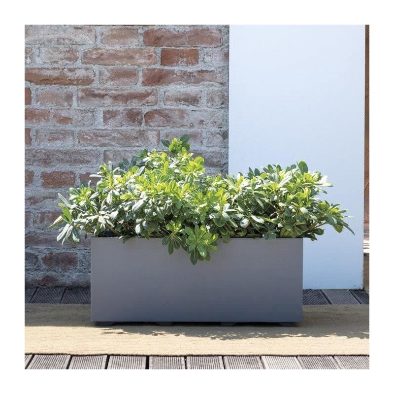 Jardiniere Muret - DEROMA - Millennium R - Ashgrey - A réserve d'eau - 59 cm - 3