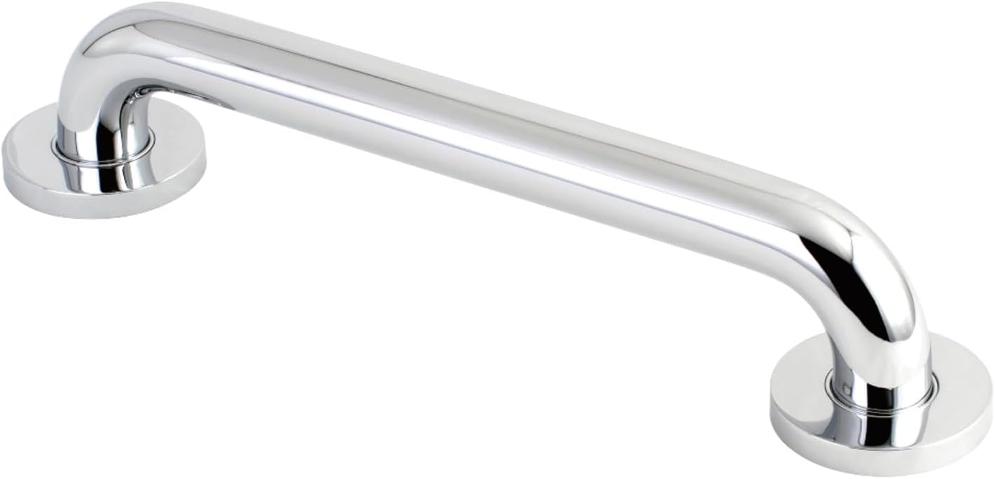 Srebrna poręcz łazienkowa bezpieczeństwa 25*5*7,5 cm 1 poręcz łazienkowa ze stali nierdzewnej bez barier