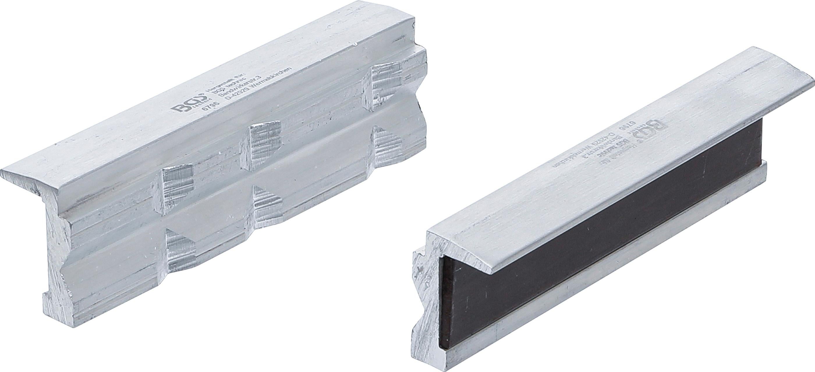 BGS Osłony imadła aluminiowe, szerokość 100 mm, 2-częściowe - 6796
