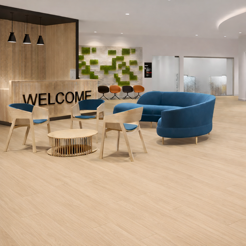 PAVIMENTOS ARQUISERVI®【Suelo vinilico SPC ideal para Hogar y Negocios】Alta resistencia| 5mm| Uso Intenso|Antiestático| Rígido|5mm| Roble Imperial