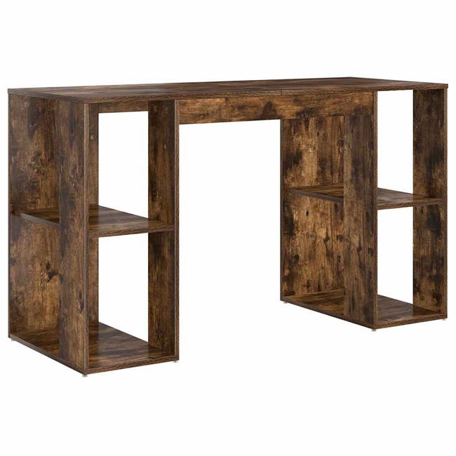 Maison Exclusive - Bureau avec tiroir chêne fumé 115x50x75 cm bois d Maison Exclusive - Bureau avec tiroir chêne fumé 115x50x75 cm bois d