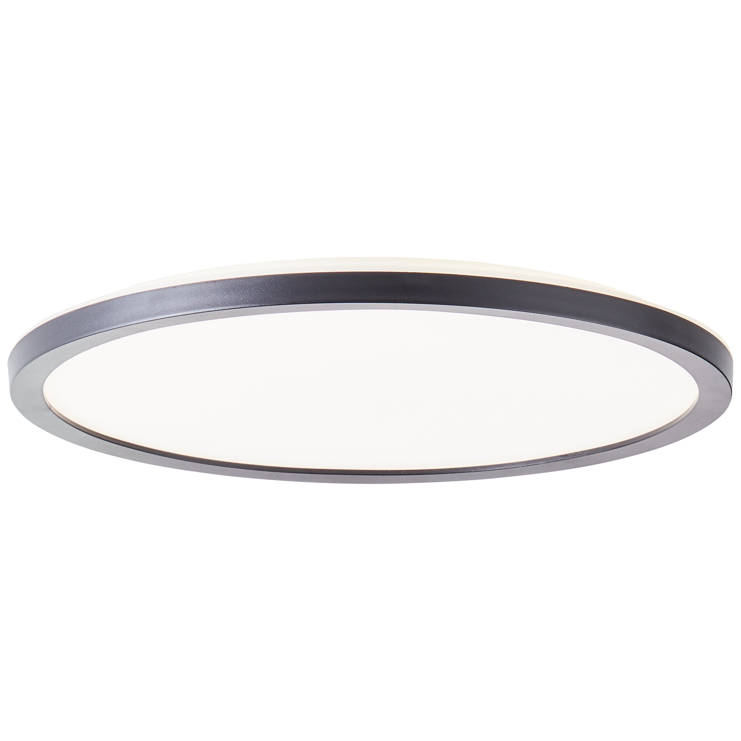 BRE-Light Natynkowy panel sufitowy LED Sorell 29cm czarny/biały Plastikowy pilot Możliwość wewnętrznego ściemniania za pomocą zintegrowanego pilota LE - 4