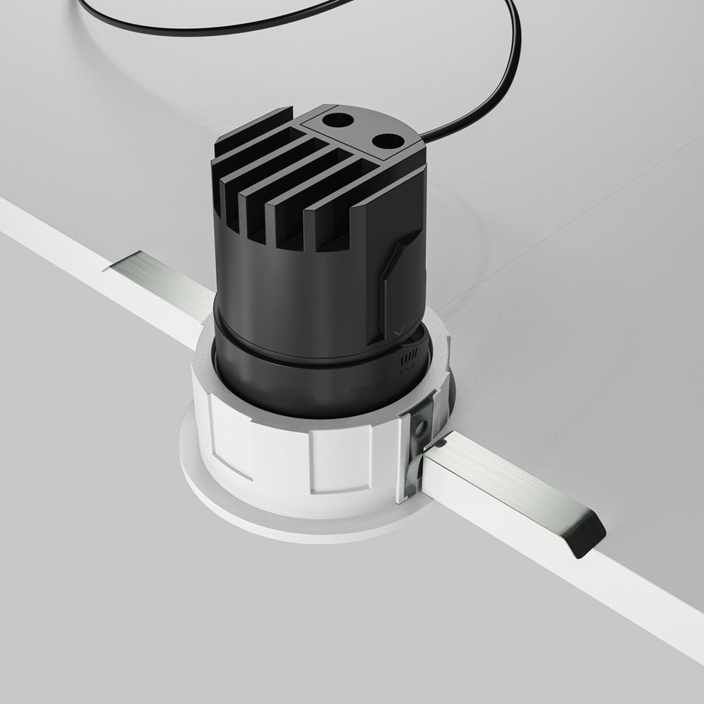 Oprawa stropowa sufitowa wpuszczana Wise biała LED 7W 3000K 400lm wym: 7 x 6,2 x 6,2 cm okrągła Maytoni - 9