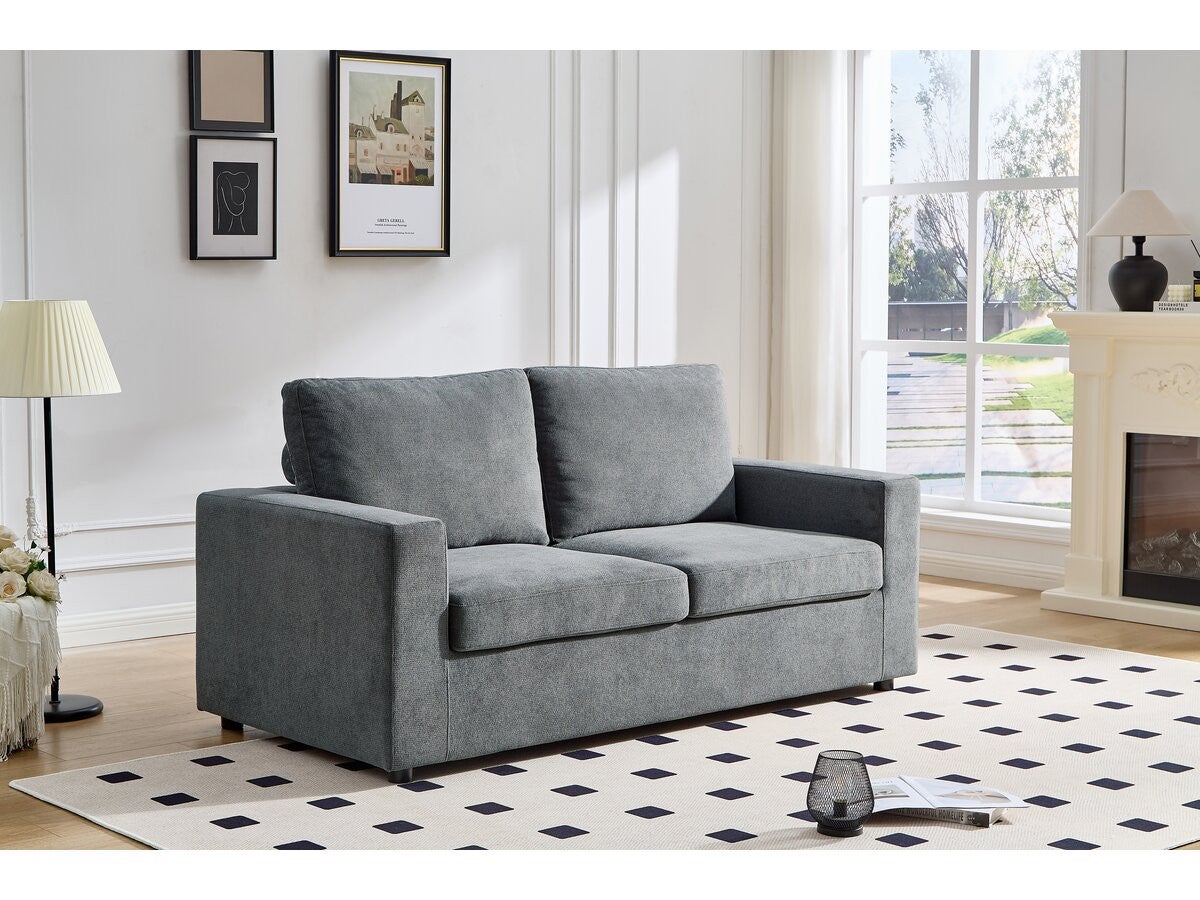 Canapé convertible express en tissu 