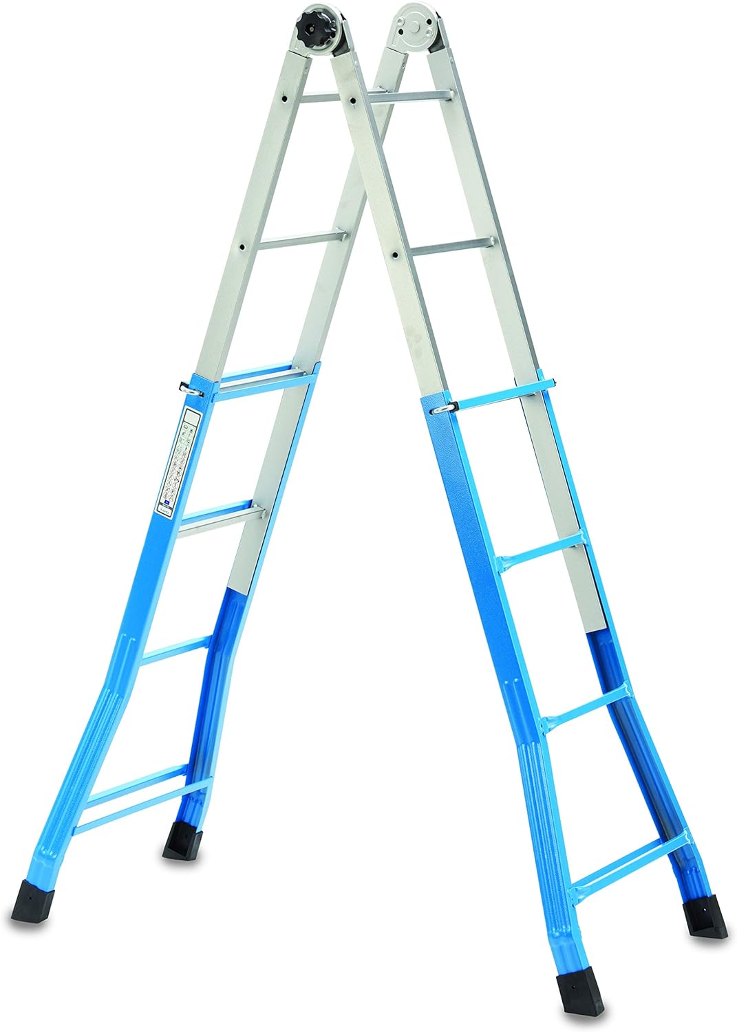 Escalera telescópica everest 4+4 acero