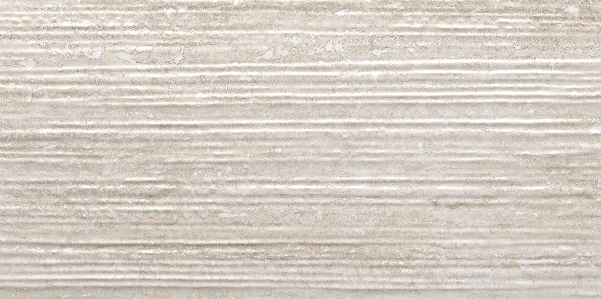 Faïence - PURE TRAVERTINE - GREY - 30x60 GROOVE | Leroy Merlin