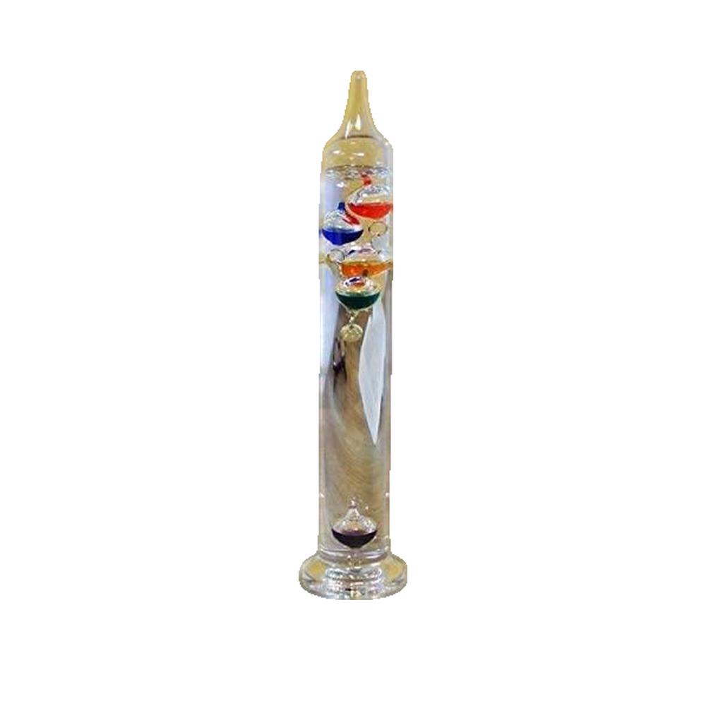 Thermomètre de Galilée en verre 28 cm - 3