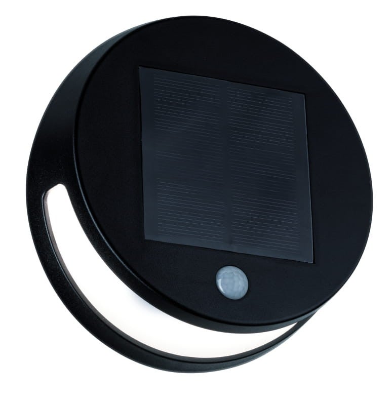 Kinkiet solarny z czujnikiem Helena antracytowo-biała LED 3000K 85lm IP44 aluminium Paulmann