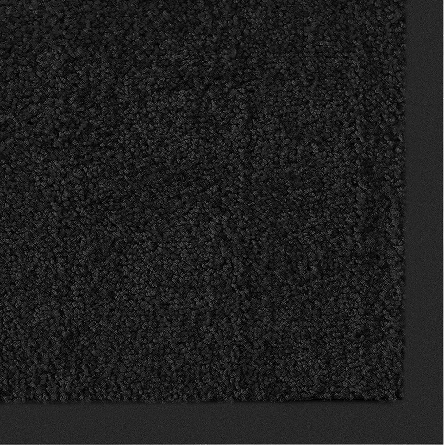 Paillasson Lavable, Pour Entrée, Noir, 90 x 120 cm - 6