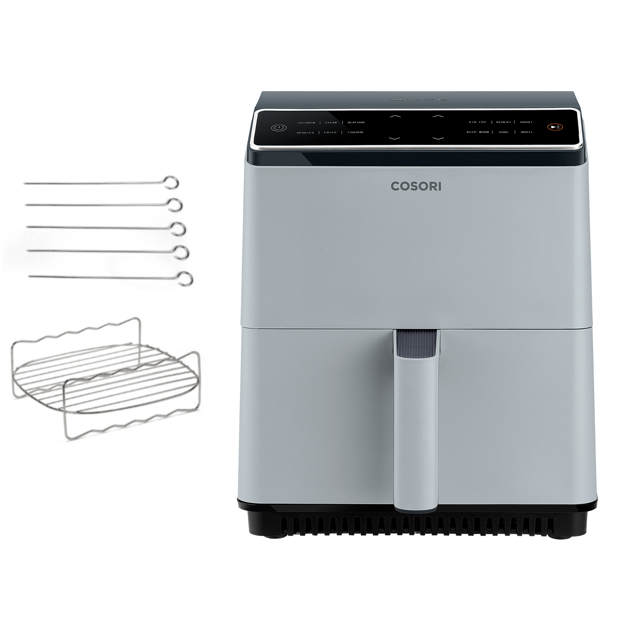 Freidora sin Aceite Cosori Dual Blaze Chef Edition Gris 1750 W - 2