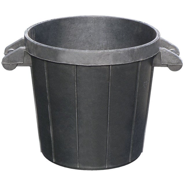 Taliaplast - Poubelle de chantier 75 litres - tout caoutchouc (sans couvercle) - 330209