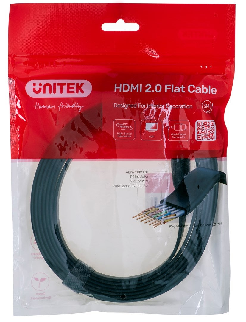 Cable HDMI 2.0 Ethernet Blindado De 15 M, 15 Metros, 4k 3d