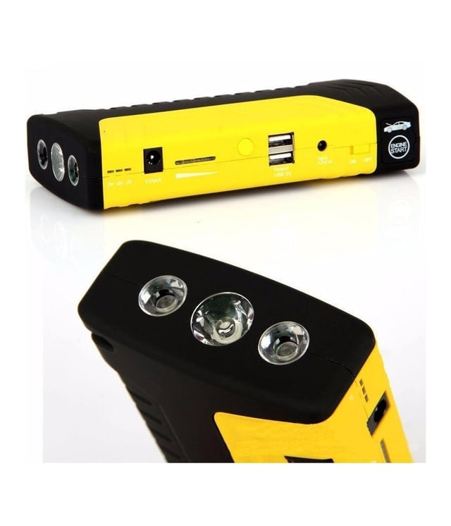 Avviatore Di Emergenza Portatile Multifunzione: Caricabatterie 12/24V Con LED, Riparazione E Display LCD - 2