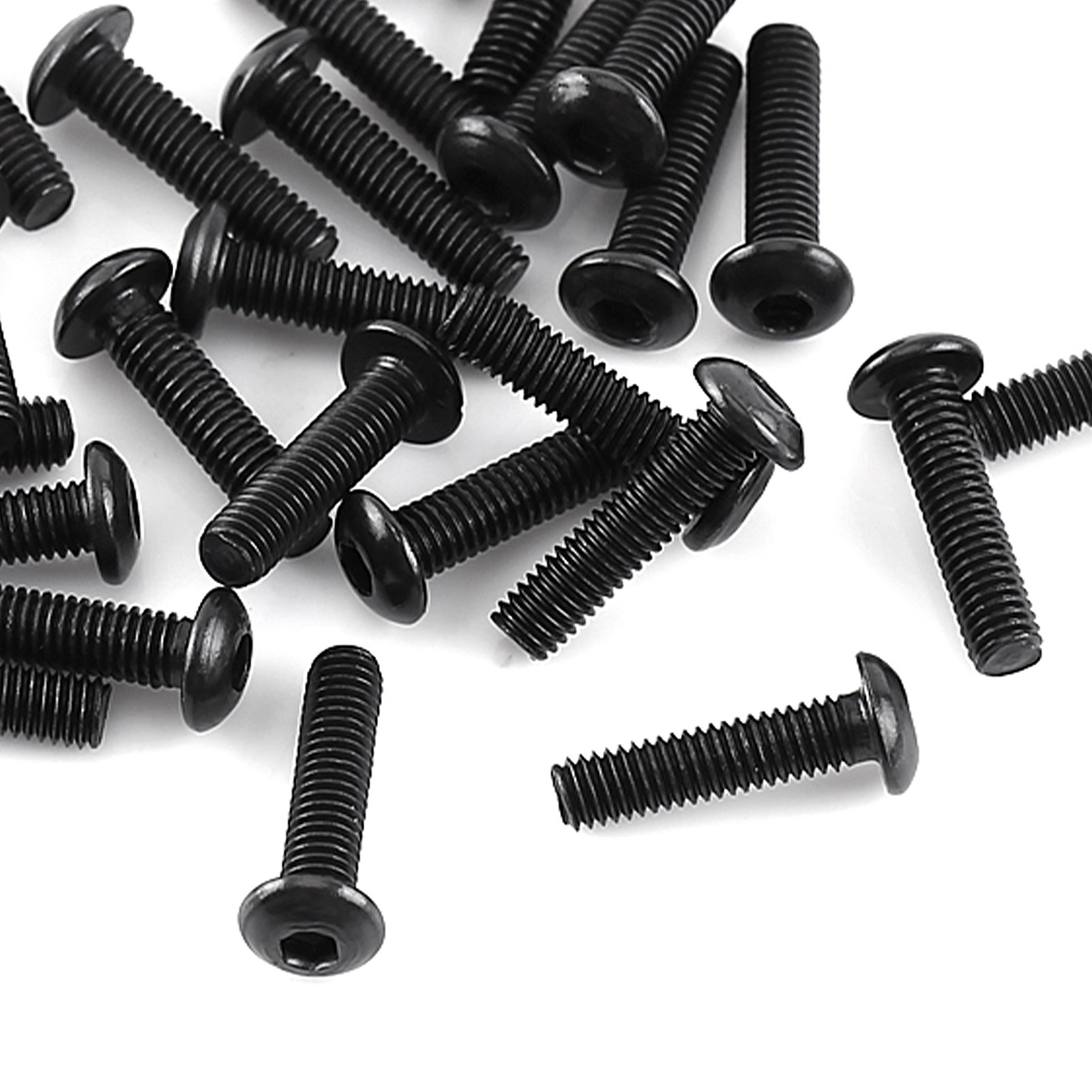 Vis Maverick MV22057 - Tête Bombée M3x10mm - Pour Modèles MAVERICK 1:10 (XT, XB, Etc.)
