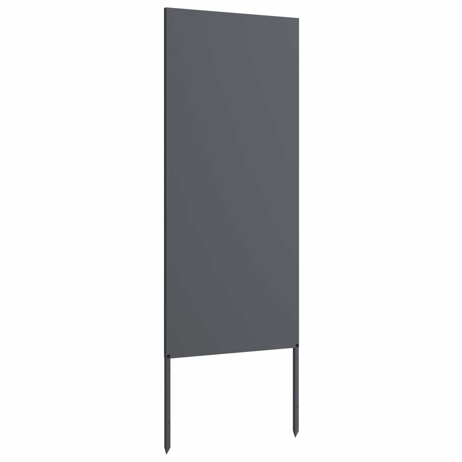 Écran de confidentialité de jardin Anthracite 50 x 140 cm vidaXL - 2