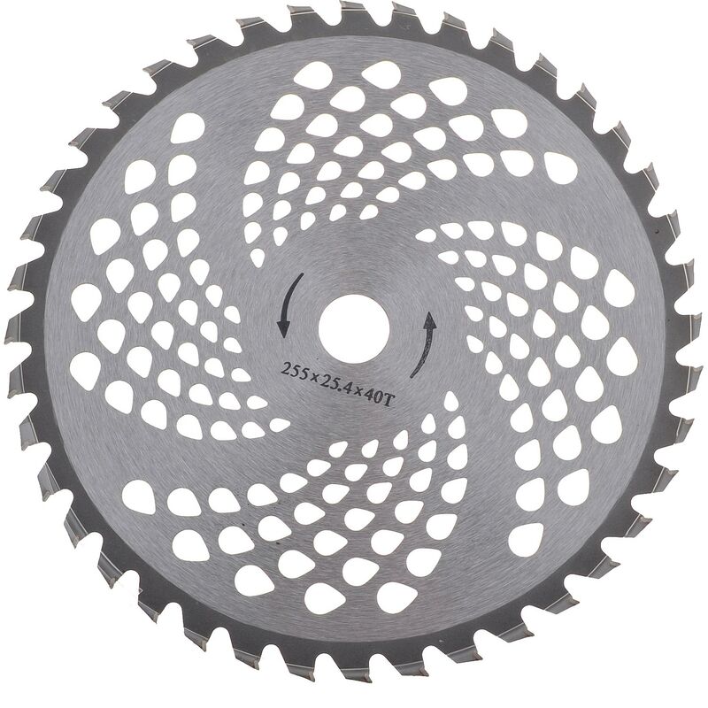 Tarcza do wykaszarki z 40 zębami z węglika spiekanego 255 mm x 25,4 mm