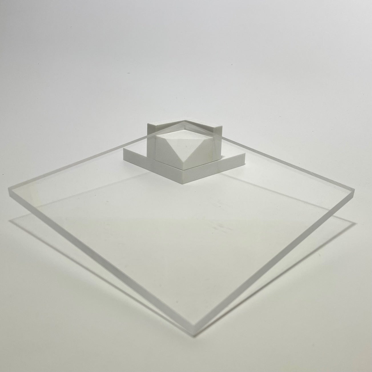 Plaque Plexiglas PMMA Transparent Ep. 6 mm L.100 x 50 cm - 3