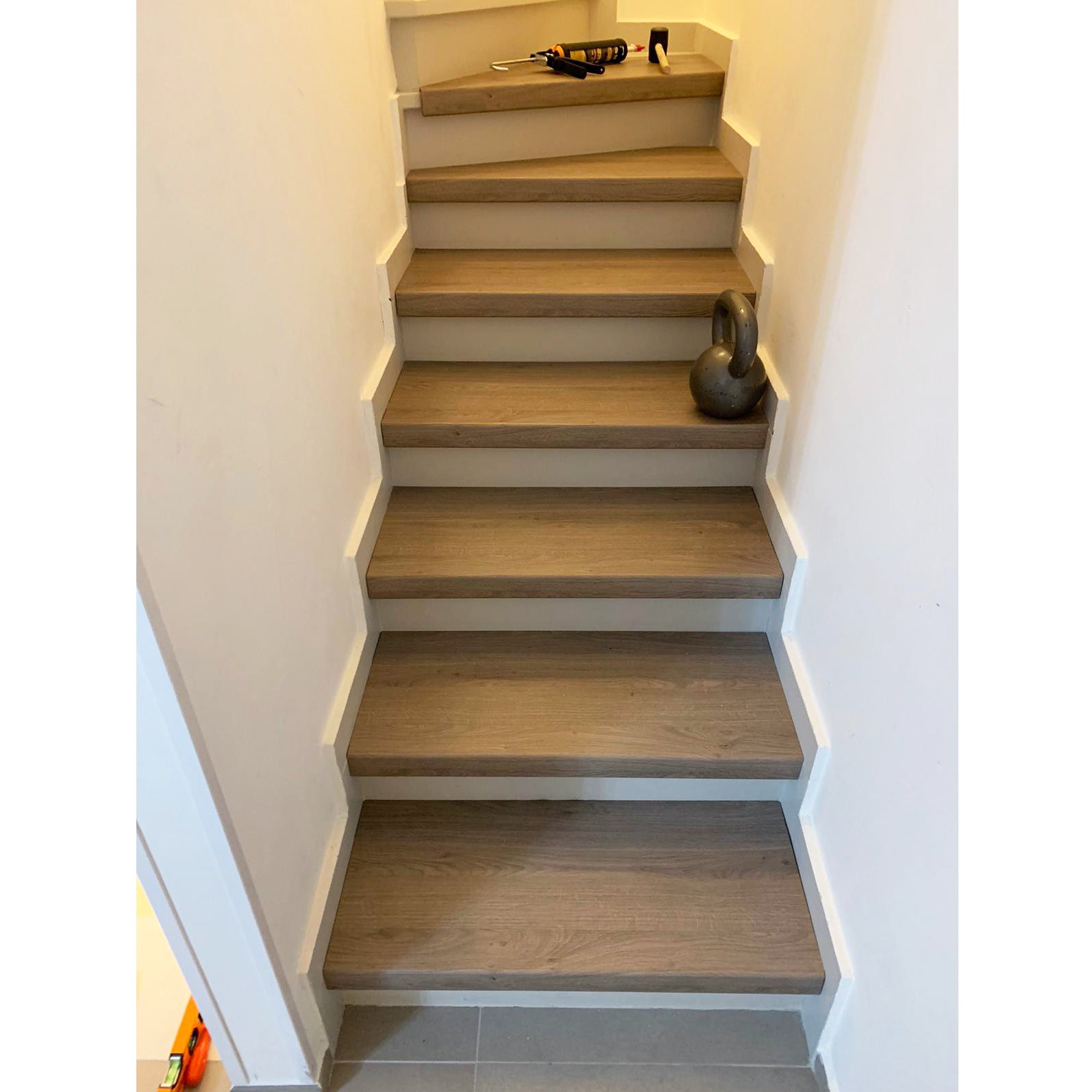 Onlywood Gradino Lousiana Oak Rivestimento Per Scale - Larghezza Max 130 Cm - 6