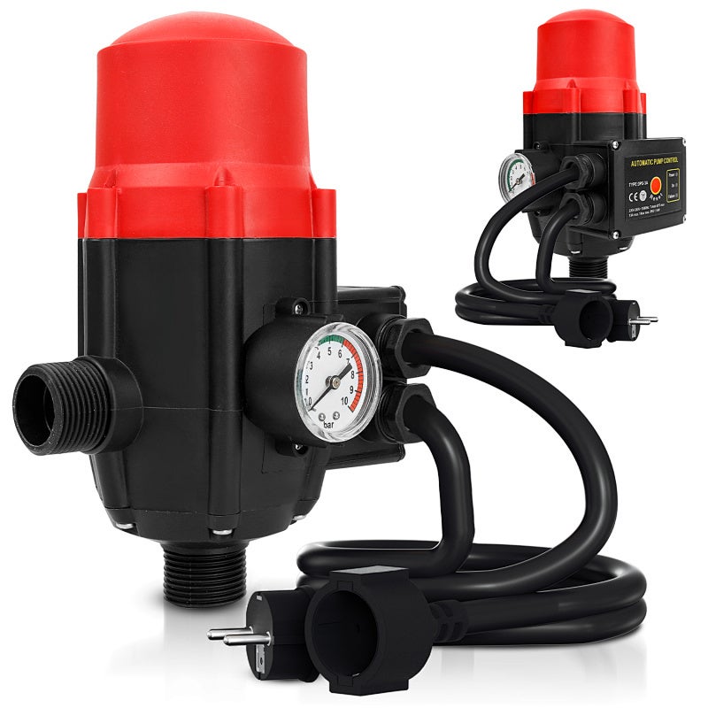 Pressostat 10 bar avec Câble et manomètre Pression pompe — free download
