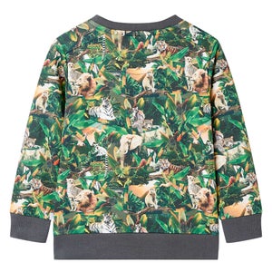 Sweatshirt Pour Enfants VidaXL - En Coton Doux, Avec Imprimé Requin (tailles 1,5-10 Ans)