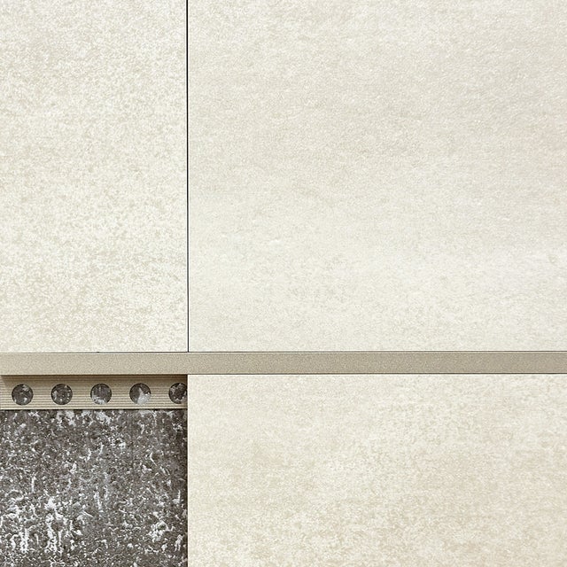 Listel Laqué Mat Greige-Gris L.2,60m x 11mm INTÉRIEUR/EXTÉRIEUR. Profil Carrelage Mural. Aluminium Laqué Mat. Luxury Greige