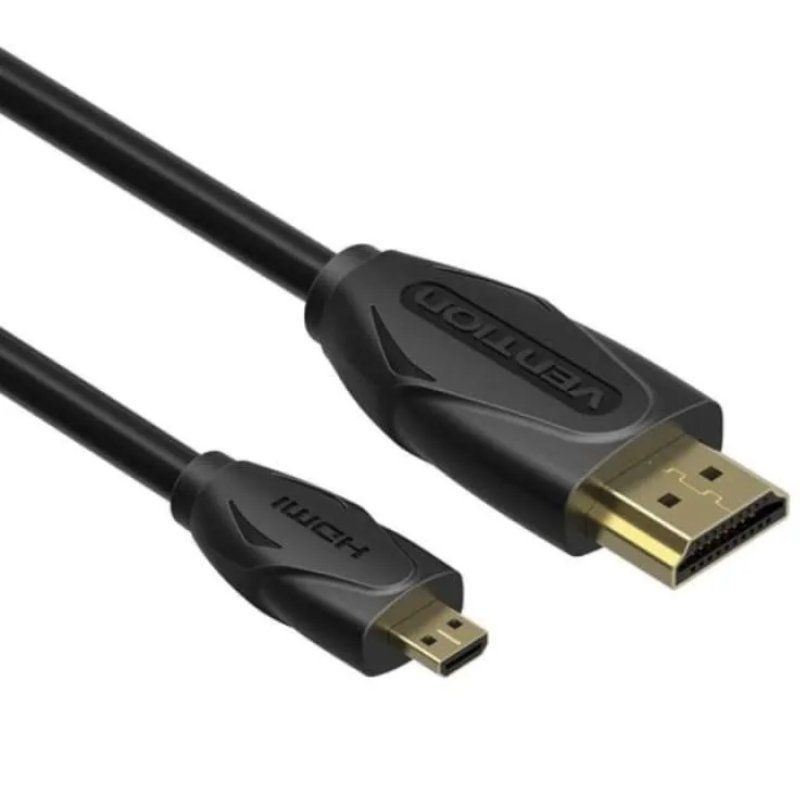 C�ble HDMI vention vaa-d03-b200 hdmi m�le mini hdmi m�le 2m noir - 3