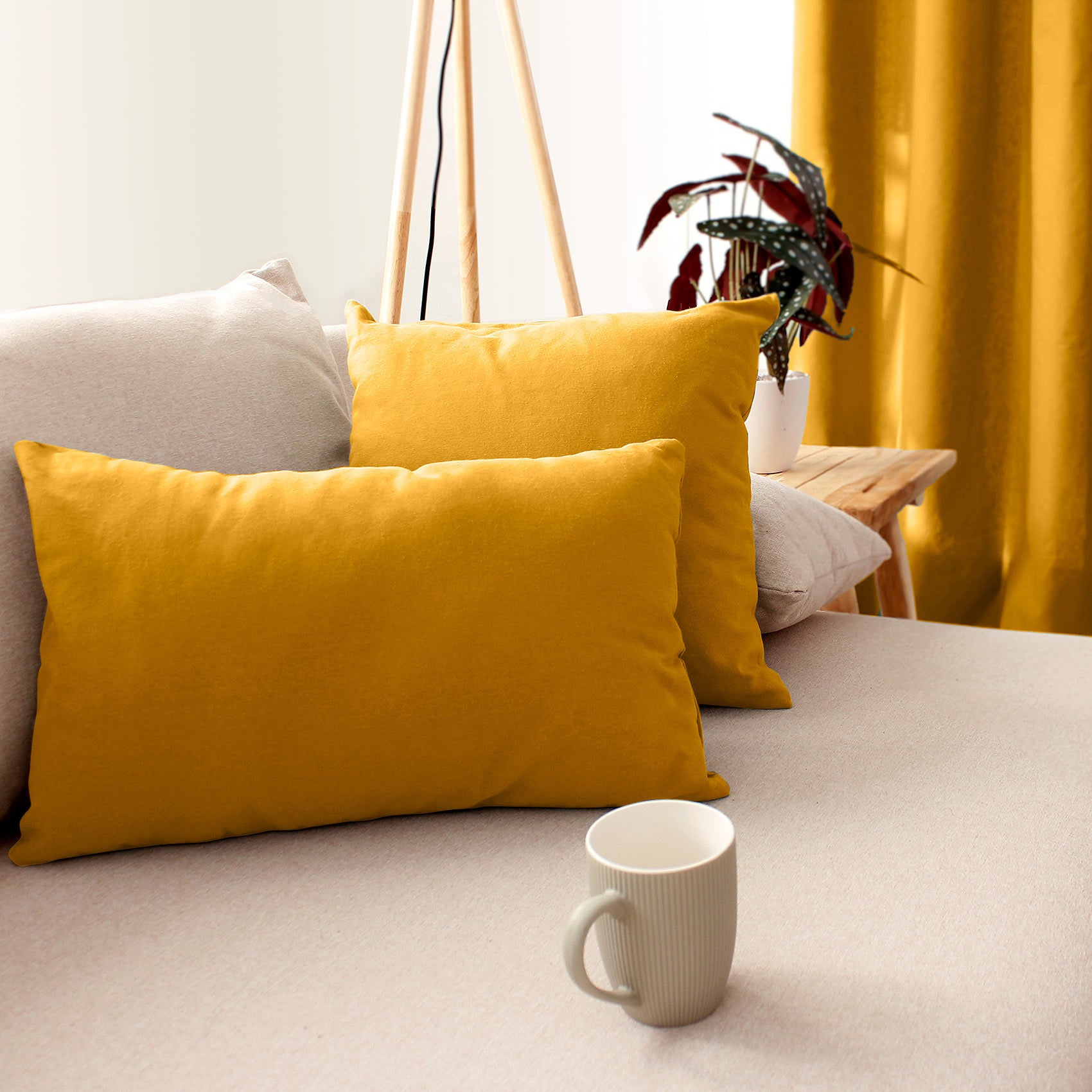 Coussin Déco Uni 