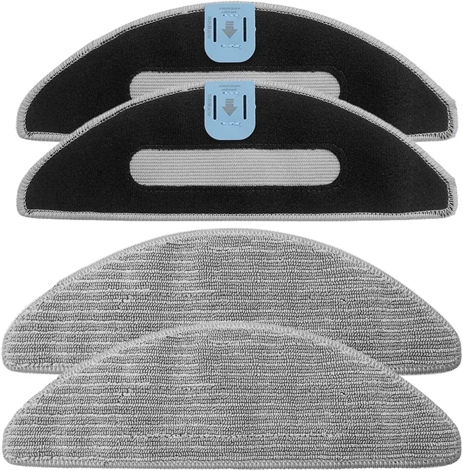 Kit Entretien Aspirateur Automatique Kit Pièces Rechange Pour Aspirateur Robot Honiture - Brosses, Filtres, Chiffons (17 Pièces) Filtre Robot Nettoyage