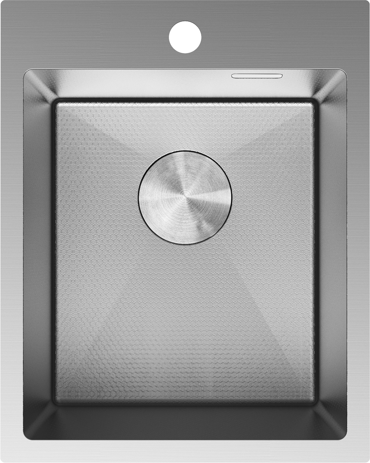 Mexen Solix zlewozmywak stalowy 1-komorowy 400 x 500 mm, inox HC - 6406401000-01HC